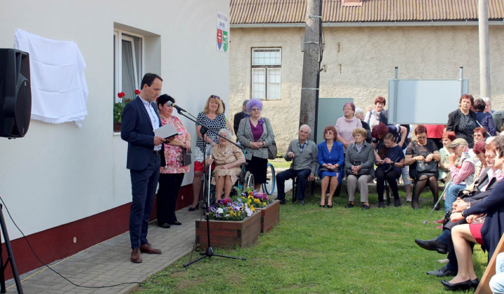 Pri príležitosti výročia obce sme odhalili pamätnú tabuľu význam