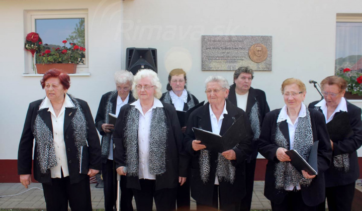 Pri príležitosti výročia obce sme odhalili pamätnú tabuľu význam