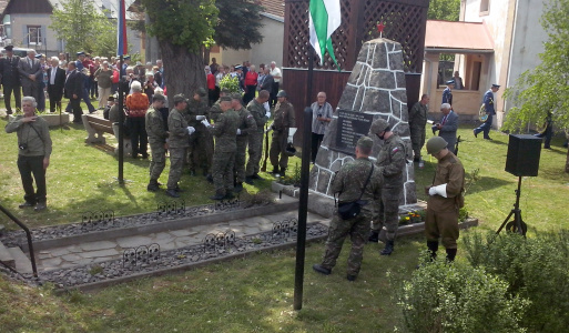 70. výročie konca druhej svetovej vojny v Kocihe - 06.05.2015 