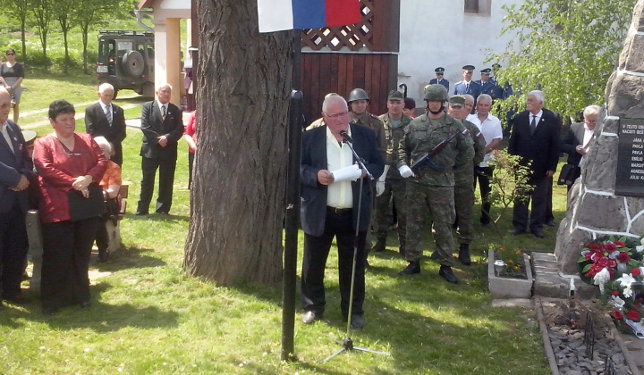 70. výročie konca druhej svetovej vojny v Kocihe - 06.05.2015